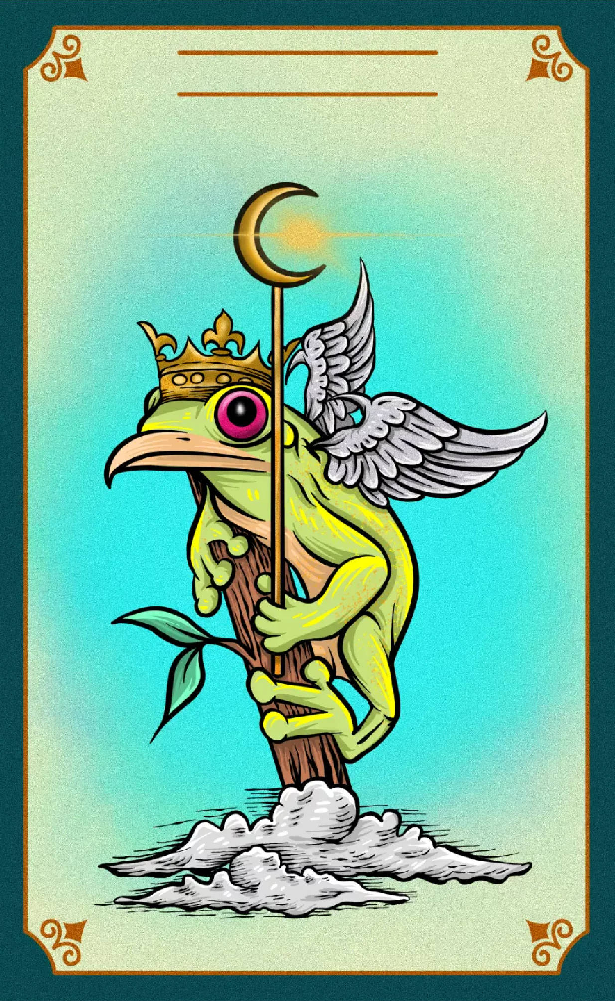hilbert winged frog